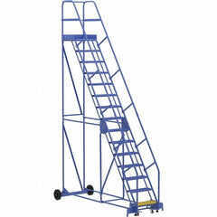 Vestil - 186" High 350 Lb Capacity 15 Step Ladder - Makers Industrial Supply