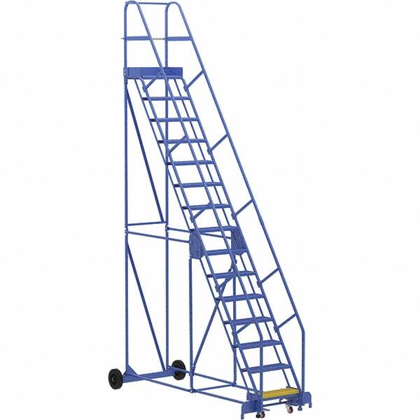 Vestil - 186" High 350 Lb Capacity 15 Step Ladder - Makers Industrial Supply