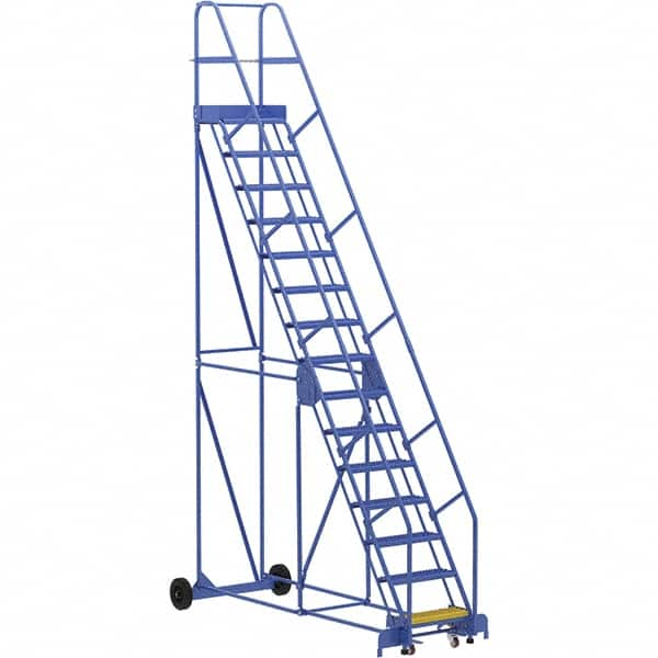 Vestil - 186" High 350 Lb Capacity 15 Step Ladder - Makers Industrial Supply