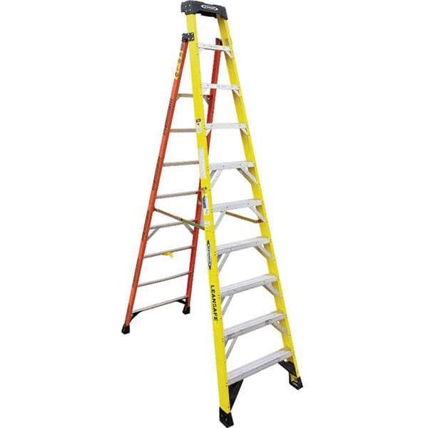 Werner - Step Ladders Type: Step Ladder Height (Feet): 10 - Makers Industrial Supply