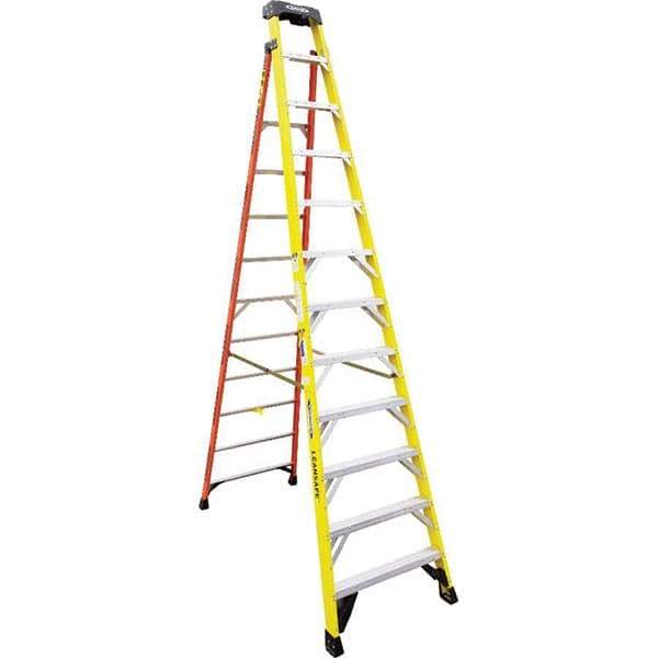 Werner - Step Ladders Type: Step Ladder Height (Feet): 12 - Makers Industrial Supply