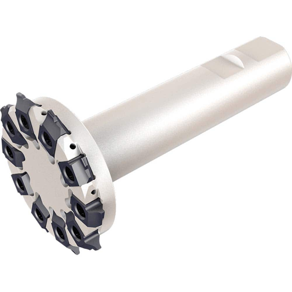 Iscar - Indexable Slotting Cutters Connection Type: E25 Cutting Width (Decimal Inch): 0.2360 - Makers Industrial Supply