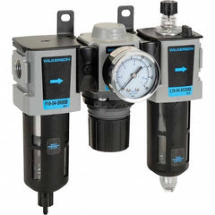 Wilkerson - Filter, Regulator & Lubricator (FRL) Units Configuration: 3 Pc. Filter-Regulator-Lubricator Body Type: Compact - Makers Industrial Supply