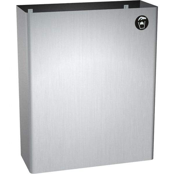 ASI-American Specialties, Inc. - Feminine Hygiene Product Receptacles Material: Stainless Steel Color: Silver - Makers Industrial Supply