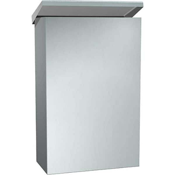 ASI-American Specialties, Inc. - Feminine Hygiene Product Receptacles Material: Stainless Steel Color: Silver - Makers Industrial Supply