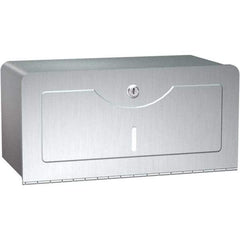 ASI-American Specialties, Inc. - Manual, Stainless Steel Paper Towel Dispenser - 400 Single-Fold, Silver - Makers Industrial Supply