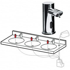 ASI-American Specialties, Inc. - Soap, Lotion & Hand Sanitizer Dispensers Type: Remote Control Mounting Style: Hand Pump - Makers Industrial Supply