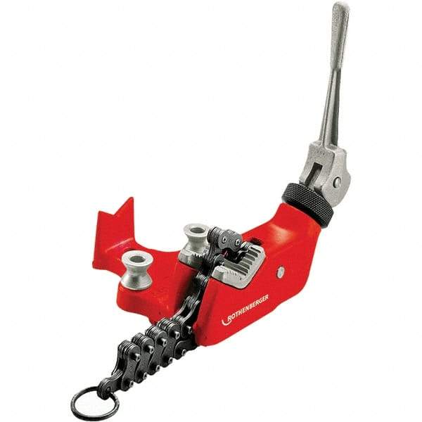 Rothenberger - 1/8" to 4" Pipe Capacity, Chain Pipe Vise - Makers Industrial Supply