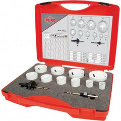 Rothenberger - Hole Saw Kits Minimum Saw Diameter (Inch): 7/8 Maximum Saw Diameter (Inch): 2-1/2 - Makers Industrial Supply