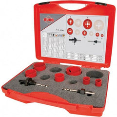 Rothenberger - Hole Saw Kits Minimum Saw Diameter (Inch): 3/4 Maximum Saw Diameter (Inch): 2-1/2 - Makers Industrial Supply