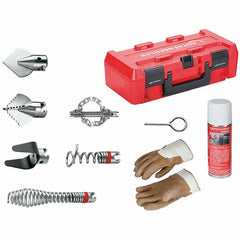 Rothenberger - Drain Cleaning Machine Cutters & Accessories Type: Tool Kit for Drain Cleaner For Use With Machines: Rothenberger R600 Drain Cleaner - Makers Industrial Supply