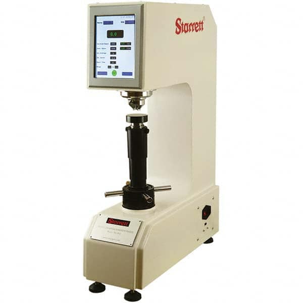 Starrett - Bench Top Hardness Testers Scale Type: Rockwell Superficial Minimum Hardness: 345 - Makers Industrial Supply