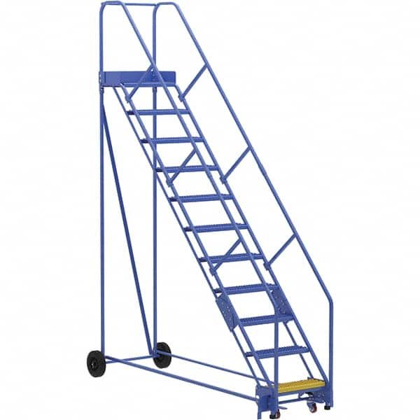 Vestil - 140" High 350 Lb Capacity 11 Step Ladder - Makers Industrial Supply