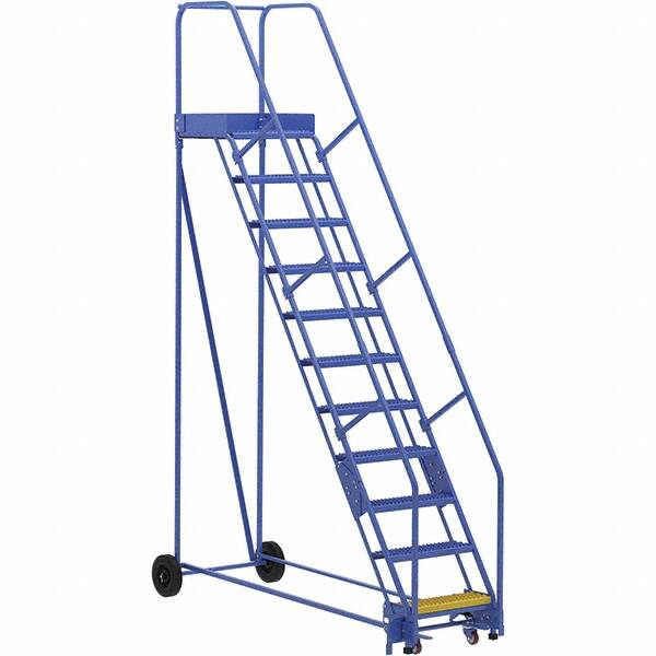 Vestil - 140" High 350 Lb Capacity 11 Step Ladder - Makers Industrial Supply