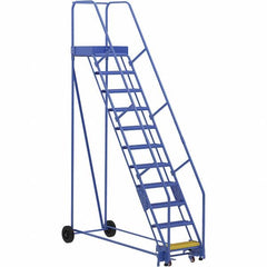 Vestil - 140" High 350 Lb Capacity 11 Step Ladder - Makers Industrial Supply