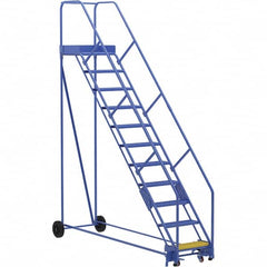 Vestil - 140" High 350 Lb Capacity 11 Step Ladder - Makers Industrial Supply