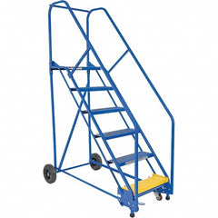 Vestil - 90" High 350 Lb Capacity 6 Step Ladder - Makers Industrial Supply