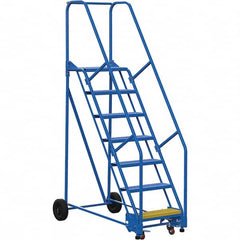 Vestil - 100" High 350 Lb Capacity 7 Step Ladder - Makers Industrial Supply