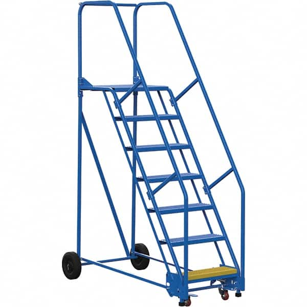 Vestil - 100" High 350 Lb Capacity 7 Step Ladder - Makers Industrial Supply