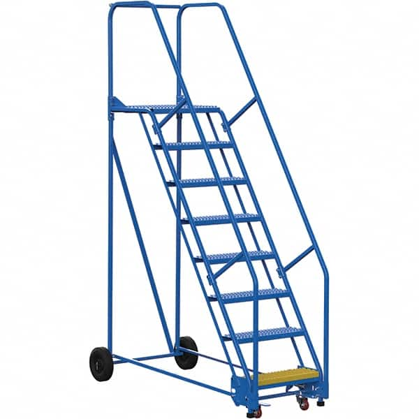 Vestil - 110" High 350 Lb Capacity 8 Step Ladder - Makers Industrial Supply