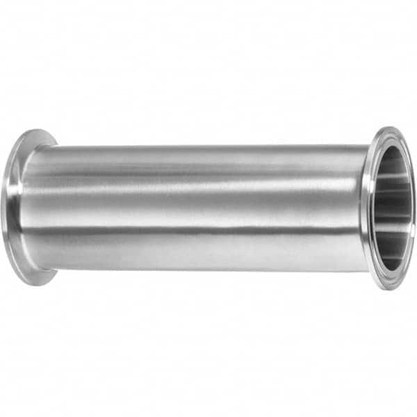 Value Collection - Sanitary Stainless Steel Pipe Fittings Type: Straight Connector Style: Quick-Clamp - Makers Industrial Supply