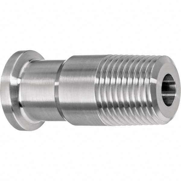 Value Collection - Sanitary Stainless Steel Pipe Fittings Type: Male Straight Style: Quick-Clamp - Makers Industrial Supply