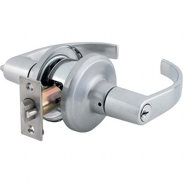 Stanley - Classroom Lever Lockset for 1-3/8 to 1-3/4" Thick Doors - Makers Industrial Supply