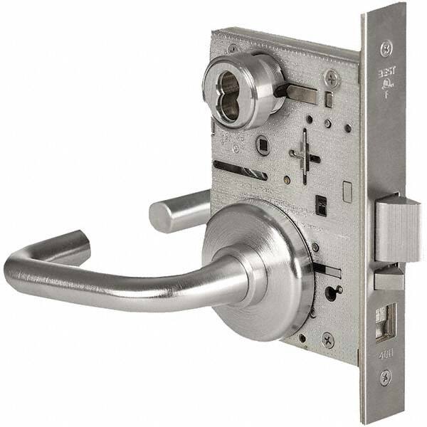 Best - Entrance with Deadbolt Lever Lockset for 1-3/4" Thick Doors - Makers Industrial Supply