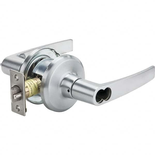 Stanley - Entrance Lever Lockset for 1-3/8 to 1-3/4" Thick Doors - Makers Industrial Supply