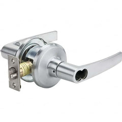 Stanley - Entrance Lever Lockset for 1-3/8 to 1-3/4" Thick Doors - Makers Industrial Supply