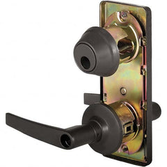 Stanley - Entry Lever Lockset for 1-3/8 to 1-3/4" Thick Doors - Makers Industrial Supply