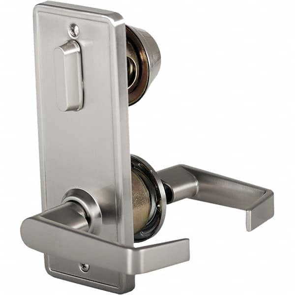 Stanley - Entry Lever Lockset for 1-3/8 to 1-3/4" Thick Doors - Makers Industrial Supply