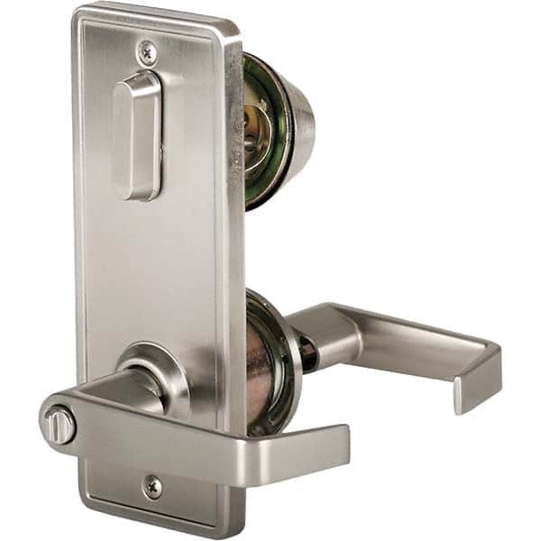 Stanley - Entry Lever Lockset for 1-3/8 to 1-3/4" Thick Doors - Makers Industrial Supply