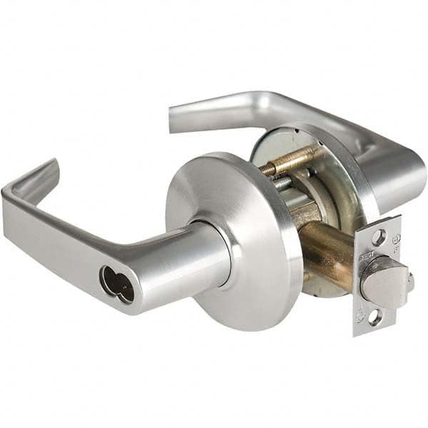 Best - Institution Lever Lockset for 1-3/4 to 2-1/4" Thick Doors - Makers Industrial Supply