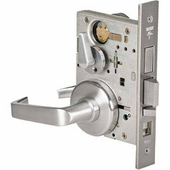 Best - Office Lever Lockset for 1-3/4" Thick Doors - Makers Industrial Supply