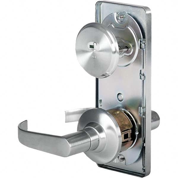 Stanley - Privacy Lever Lockset for 1-3/8 to 1-3/4" Thick Doors - Makers Industrial Supply