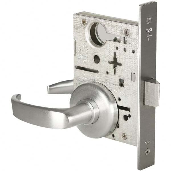 Best - Passage Lever Lockset for 1-3/4" Thick Doors - Makers Industrial Supply