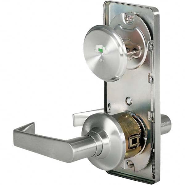 Stanley - Privacy Lever Lockset for 1-3/8 to 1-3/4" Thick Doors - Makers Industrial Supply