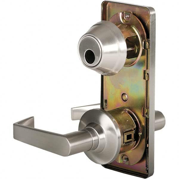 Stanley - Passage Lever Lockset for 1-3/8 to 1-3/4" Thick Doors - Makers Industrial Supply