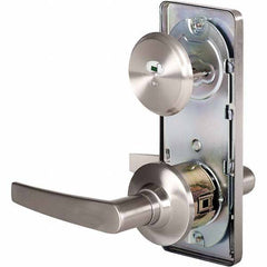 Stanley - Privacy Lever Lockset for 1-3/8 to 1-3/4" Thick Doors - Makers Industrial Supply