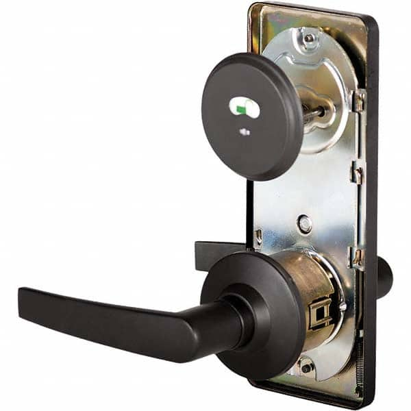 Stanley - Privacy Lever Lockset for 1-3/8 to 1-3/4" Thick Doors - Makers Industrial Supply