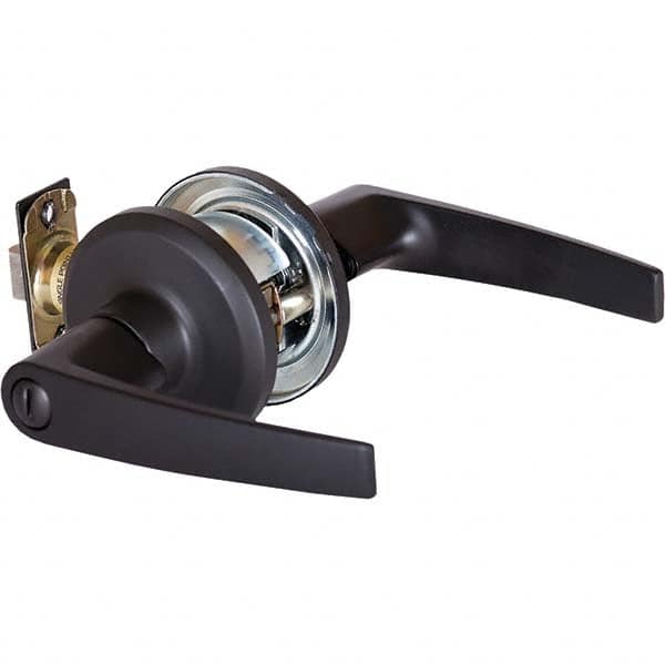 Stanley - Privacy Lever Lockset for 1-3/8 to 1-3/4" Thick Doors - Makers Industrial Supply