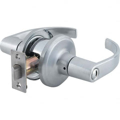 Stanley - Privacy Lever Lockset for 1-3/8 to 1-3/4" Thick Doors - Makers Industrial Supply