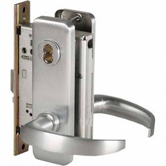 Best - Storeroom Lever Lockset for 1-3/4" Thick Doors - Makers Industrial Supply