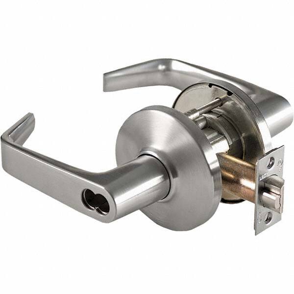 Best - Storeroom Lever Lockset for 1-3/4 to 2-1/4" Thick Doors - Makers Industrial Supply