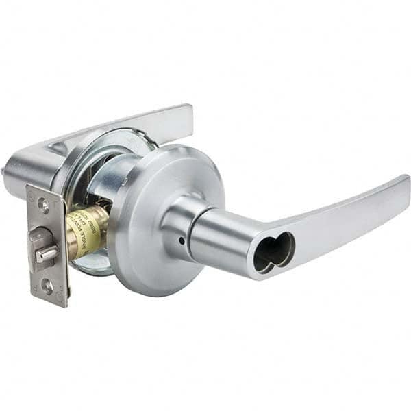 Stanley - Storeroom Lever Lockset for 1-3/8 to 1-3/4" Thick Doors - Makers Industrial Supply