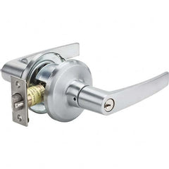 Stanley - Storeroom Lever Lockset for 1-3/8 to 1-3/4" Thick Doors - Makers Industrial Supply