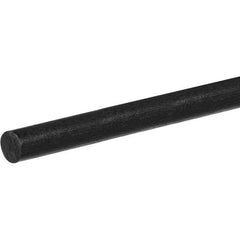 USA Sealing - 1' x 5/8" Black Carbon Fiber (Unidirectional) Rod - Makers Industrial Supply