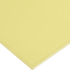 USA Sealing - 6" x 6" x 1-1/4" Yellow Garolite Sheet - Makers Industrial Supply