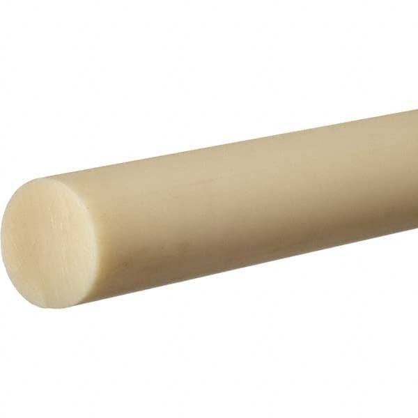 USA Sealing - 1' x 3" Beige ABS Rod - Makers Industrial Supply